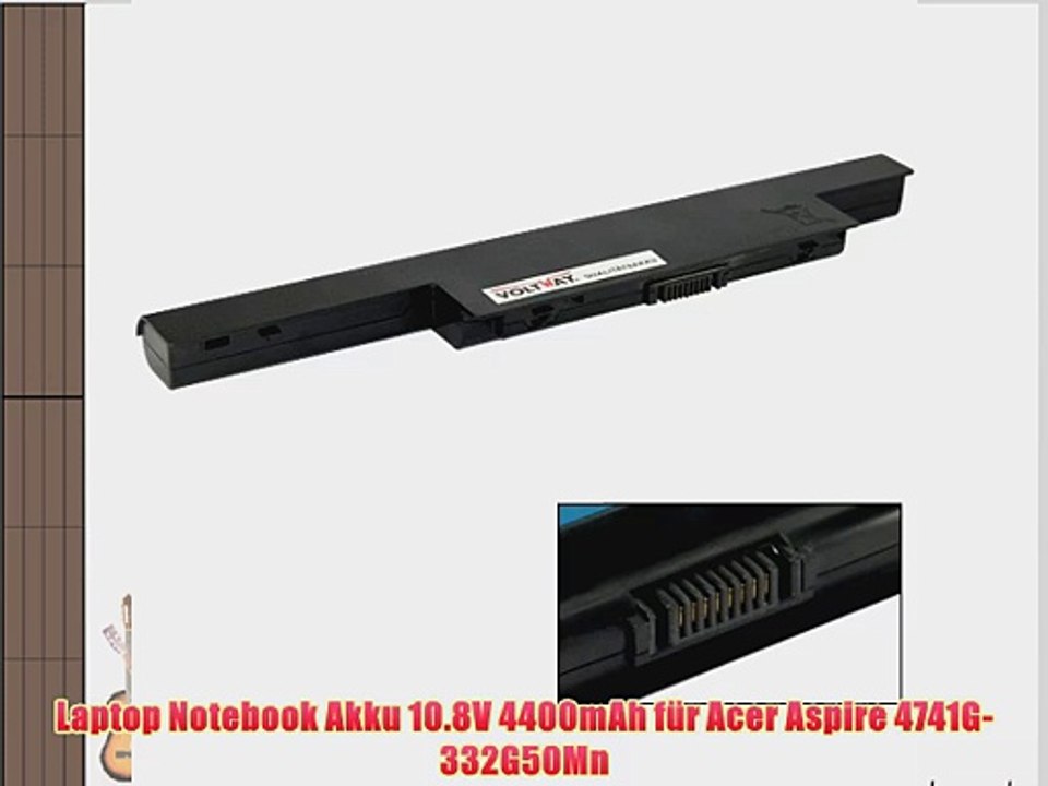 Laptop Notebook Akku 10.8V 4400mAh f?r Acer Aspire 4741G-332G50Mn