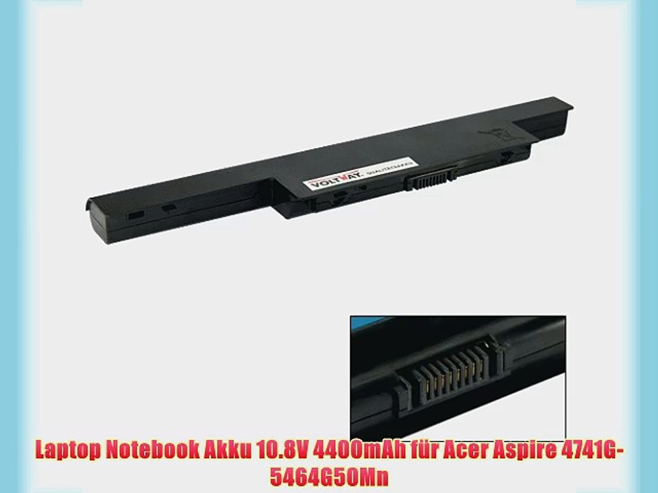 Laptop Notebook Akku 10.8V 4400mAh f?r Acer Aspire 4741G-5464G50Mn