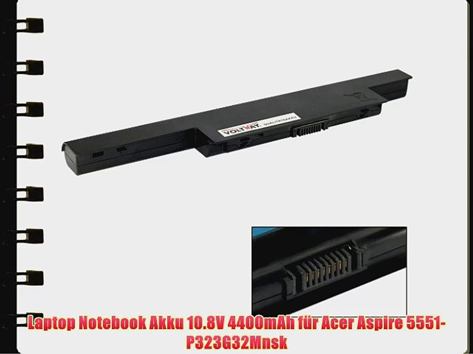 Laptop Notebook Akku 10.8V 4400mAh f?r Acer Aspire 5551-P323G32Mnsk