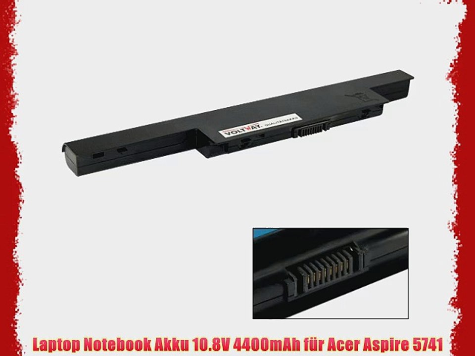 Laptop Notebook Akku 10.8V 4400mAh f?r Acer Aspire 5741