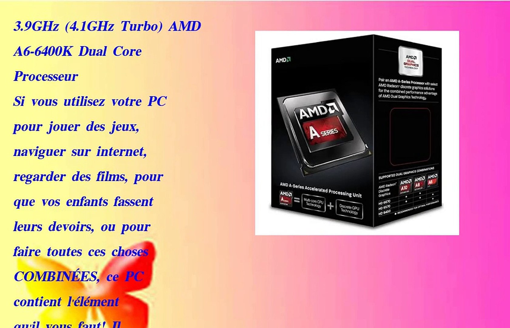 VIBOX Vision Paquet 8  Gamer  Gaming PC