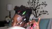 Achieving Bouncy Curls - Perm Rod set on 4c Hair