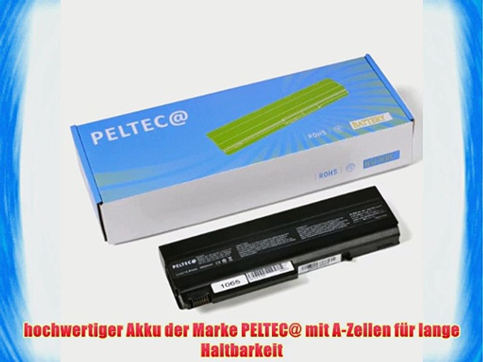 PELTEC@ Premium Notebook Laptop Akku f?r HP Compaq 6715b 6715s 6910p nx6325 nc6220 nc6120 nx6110