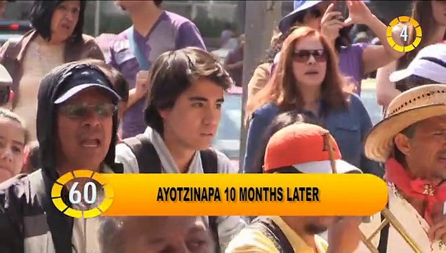 In 60 Seconds: Ayotzinapa 10 months later