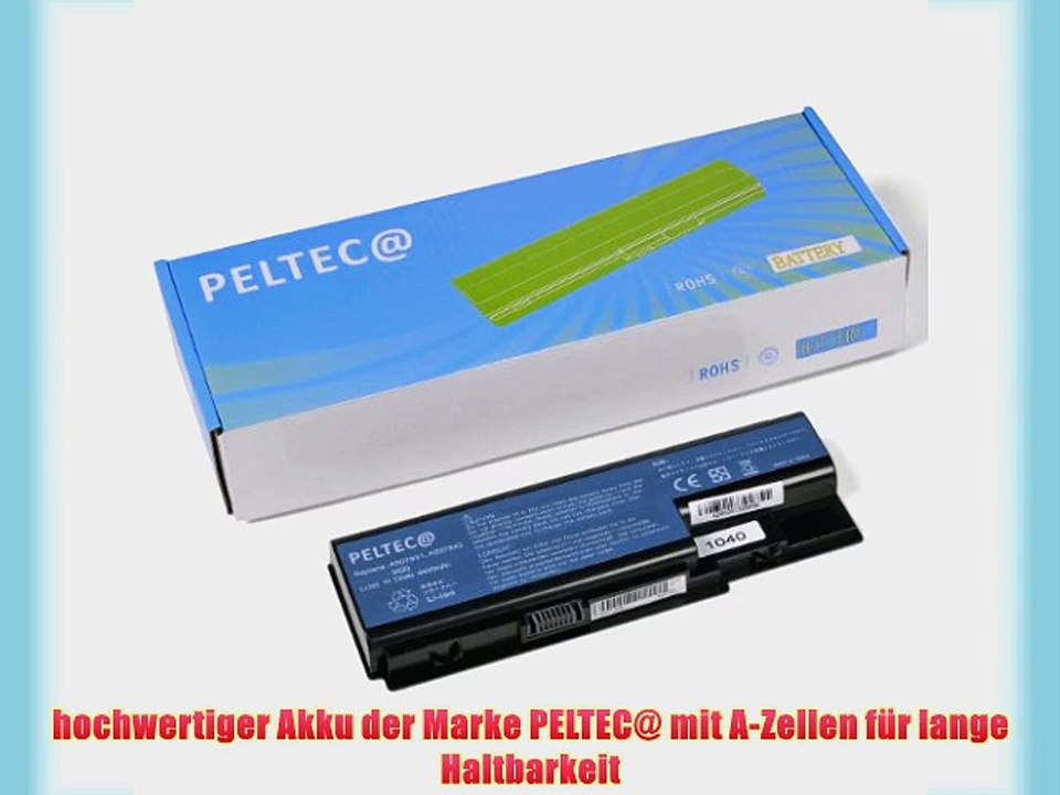 PELTEC@ Premium Notebook Laptop Akku f?r Acer Aspire 5220 5230 5235 5310 5315 5330 5520 5530