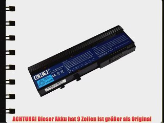 Original GRS Notebook Akku mit 6600mAh f?r Acer Aspire 5550 3620 5560 3628 3300 2424 Acer Ferrari