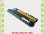 Hochkapazit?tsakku LiIon 10.8V 7800mAh schwarz f?r Lenovo ThinkPad X200s (7460)