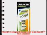 Duracell Profi Ladeger?t Multi-Charger f?r AA AAA Mono C D 9V Block Akkus Akku