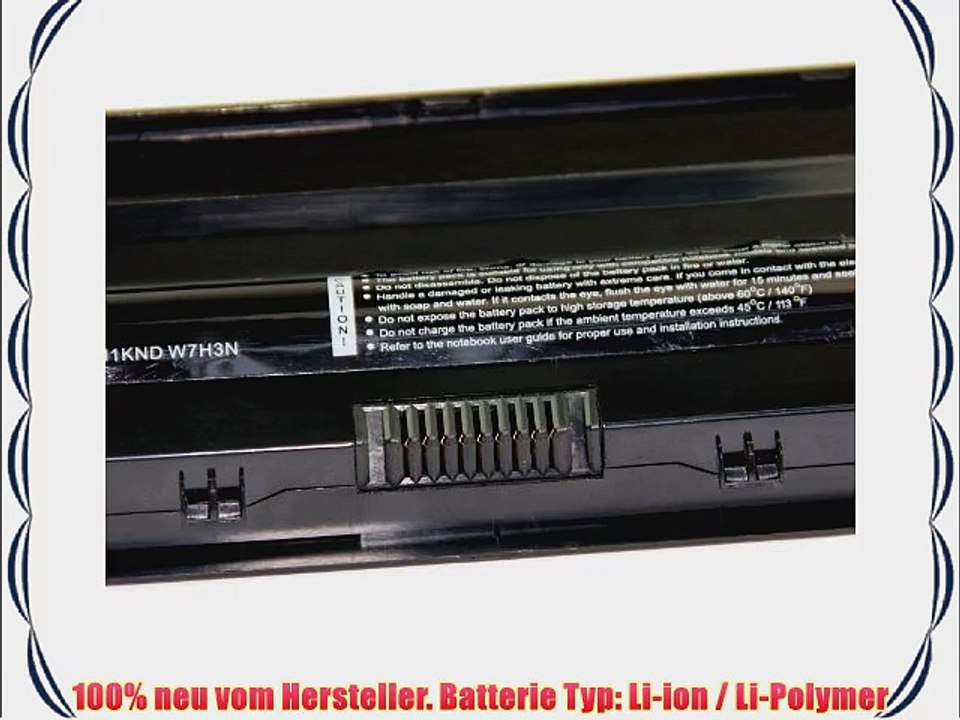 LENOGE? Notebook Laptop Li-ion Batterie Akku f?r Dell Inspiron 13R 14R 15R 17R M5030 N4010