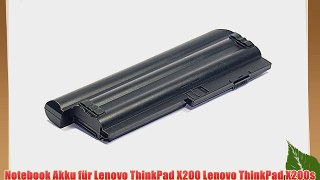 Akku f?r Lenovo ThinkPad X200 / X200s / X201 / X201s (6600mAh)