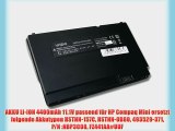 AKKU LI-ION 4400mAh 11.1V passend f?r HP Compaq Mini ersetzt folgende Akkutypen HSTNN-157C
