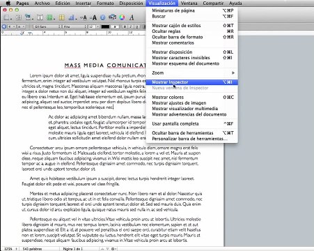 Cómo cambiar el idioma del corrector ortográfico de Pages en Mac Os X