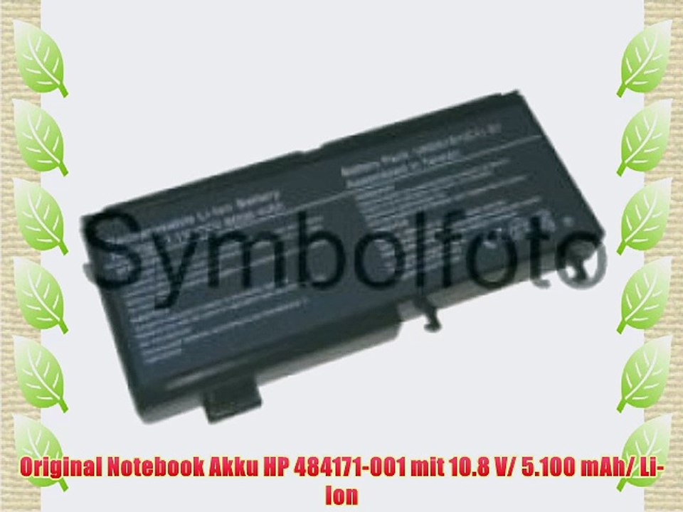 Original Notebook Akku HP 484171-001 mit 10.8 V/ 5.100 mAh/ Li-Ion