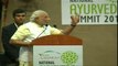 Narendra Modi addressing National Ayurveda Summit 2014