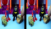 Disney Pixar Cars Lighnting McQueen dreams helping Sally Batman Robin Spider-Man Toy story Imaginex