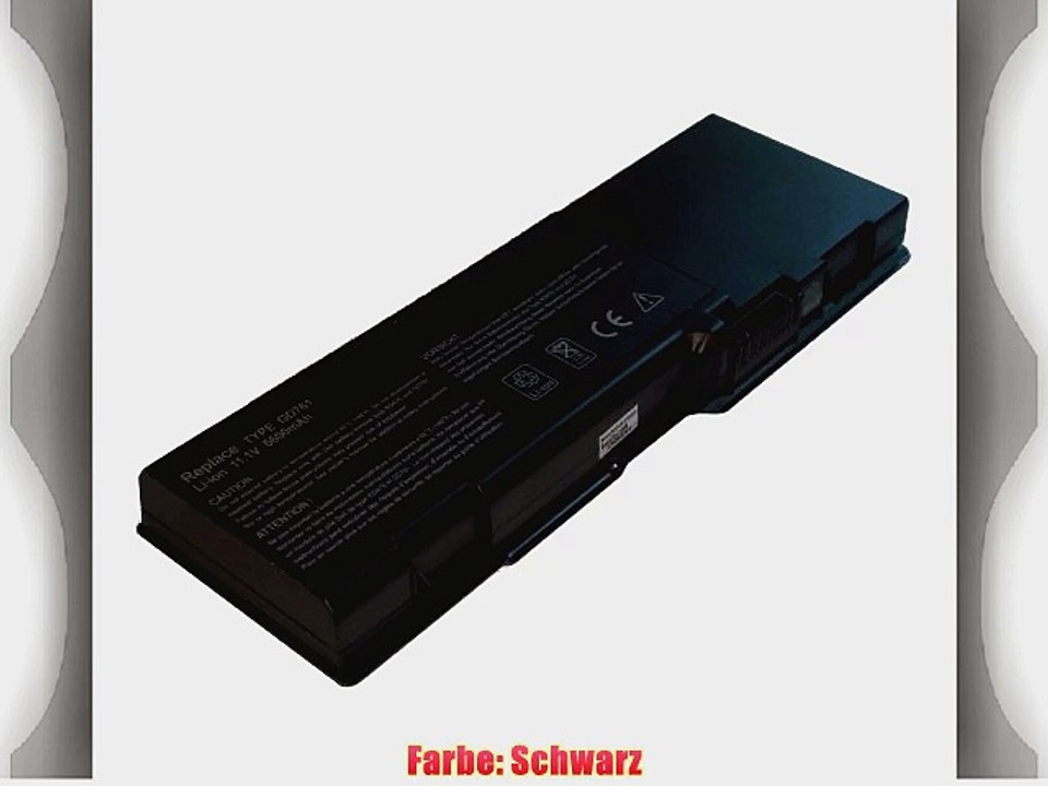 1110V 6600mAh Akku f?r DELL 312-0427 312-0428 312-0460 312-0461 312-0466 312-0467 312-0599