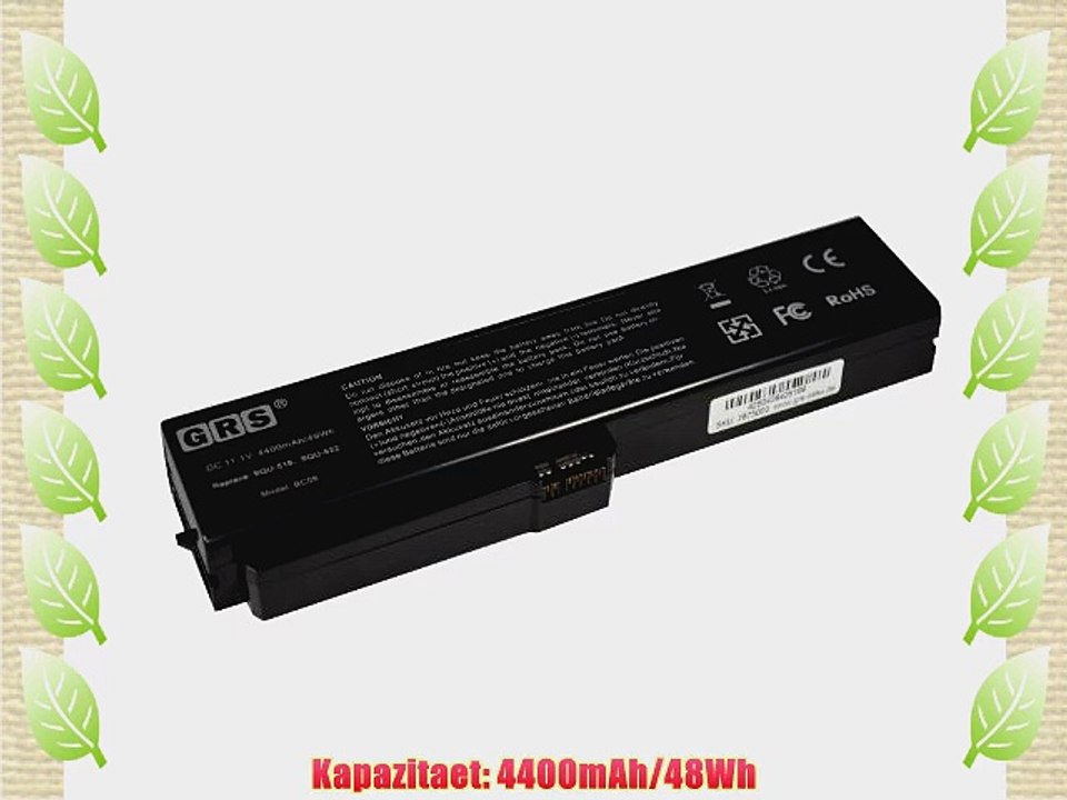 Original GRS Notebook Akku f?r Fujitsu-Siemens Amilo Si1520 Pro V3205 Pro 564E1GB ersetzt: