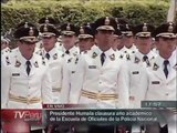 Ollanta Humala clausura año académico en Escuela de Oficiales de la Policía