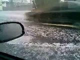 Hail Storm in Lismore NSW Australia October 09 2007