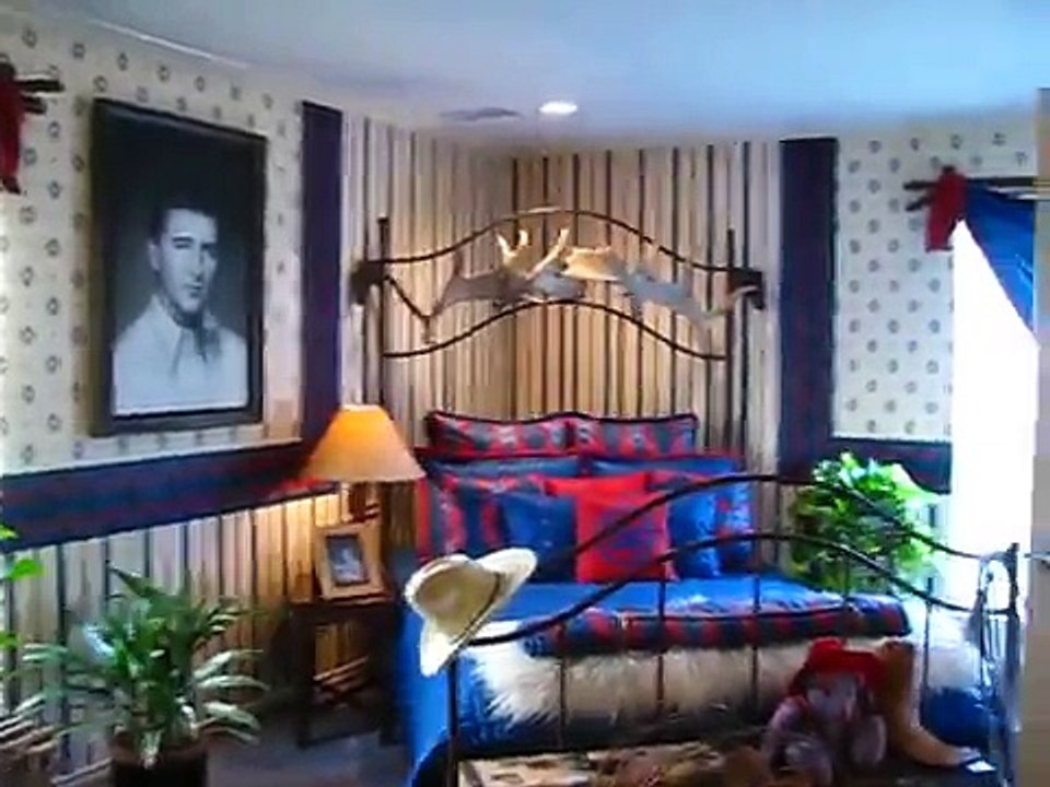 Inside the "Dallas" Mansion, Southfork Ranch, Texas