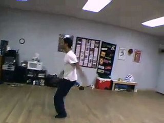 Danny Tidwell Performing and Rehearsing  Storm
