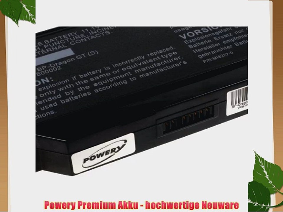 Premium Akku f?r Medion Akoya P8614 Li-Ion 111V