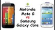 Motorola Moto G vs Samsung Galaxy Core | Specs Comparison
