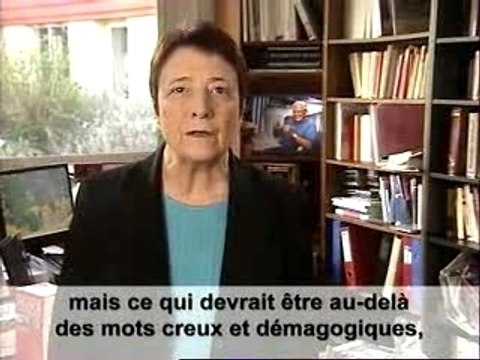 Spot de campagne d'Arlette Laguiller