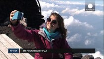 Le wi-fi au sommet du Mont Fuji !