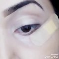 Gold Glitter Sultry Smokey Edged Dramatic Eye Makeup