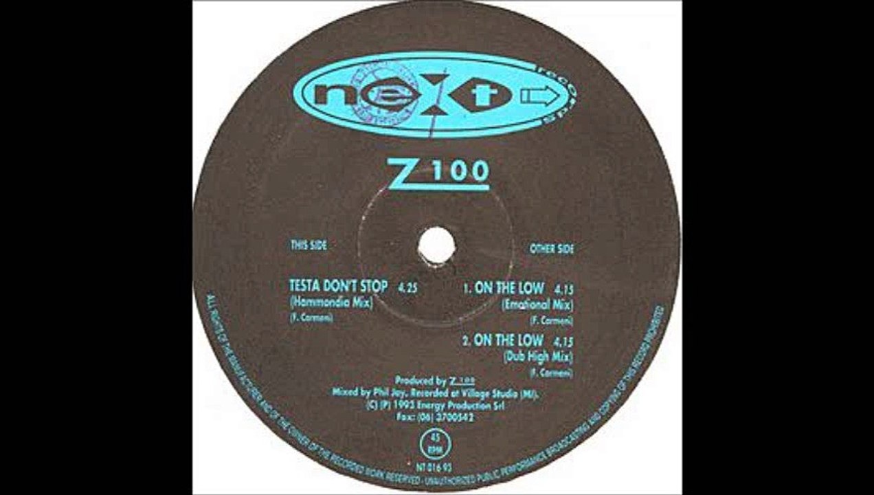 Z100 - Testa Don't Stop (Hammondia Mix) (A1)