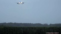 STORM!! SCHIPHOL, KLM GEVAARLIJKE LANDING B777 PH-BVB