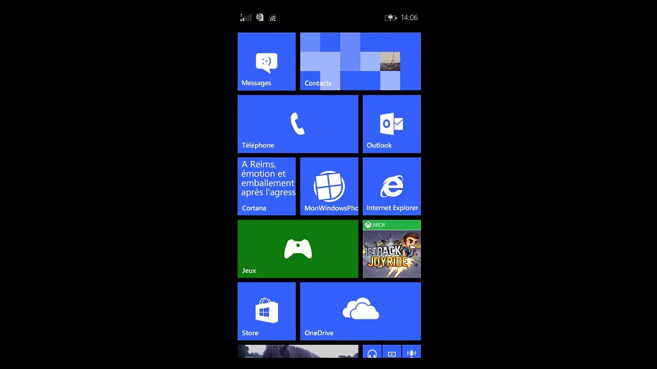 Test de Cortana sous Windows phone 8.1