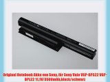 Original Notebook Akku von Sony f?r Sony Vaio VGP-BPS22 VGP-BPL22 111V/3500mAhblack/schwarz