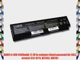 AKKU LI-ION 4400mAh 11.1V in schwarz black passend f?r DELL ersetzt 312-0711 MT342 RM791