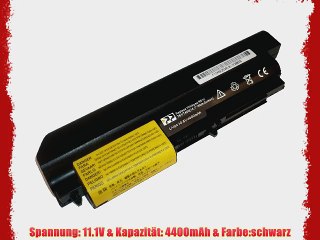 Akku f?r IBM Lenovo Thinkpad T400 R400 R61 R61i T61 T61p Serien (passt nur Widescreen-Modelle