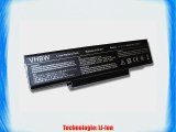 vhbw Li-Ion Akku 6600mAh (11.1V) passend f?r Notebook Asus N71 A72 K72 X72 K73 N73 X73 X77