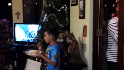 Parranda en San Lorenzo, Puerto Rico. 6 de enero de 2012.