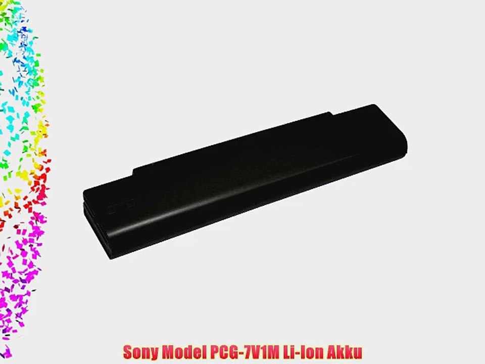 Akku f?r Sony Model PCG-7V1M (5.200 mAh schwarz)