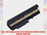 Akku f. IBM Thinkpad T40 T41 T42 T43 R50 R51 08K8192 02K8193 08K8194 *6600 mAh*