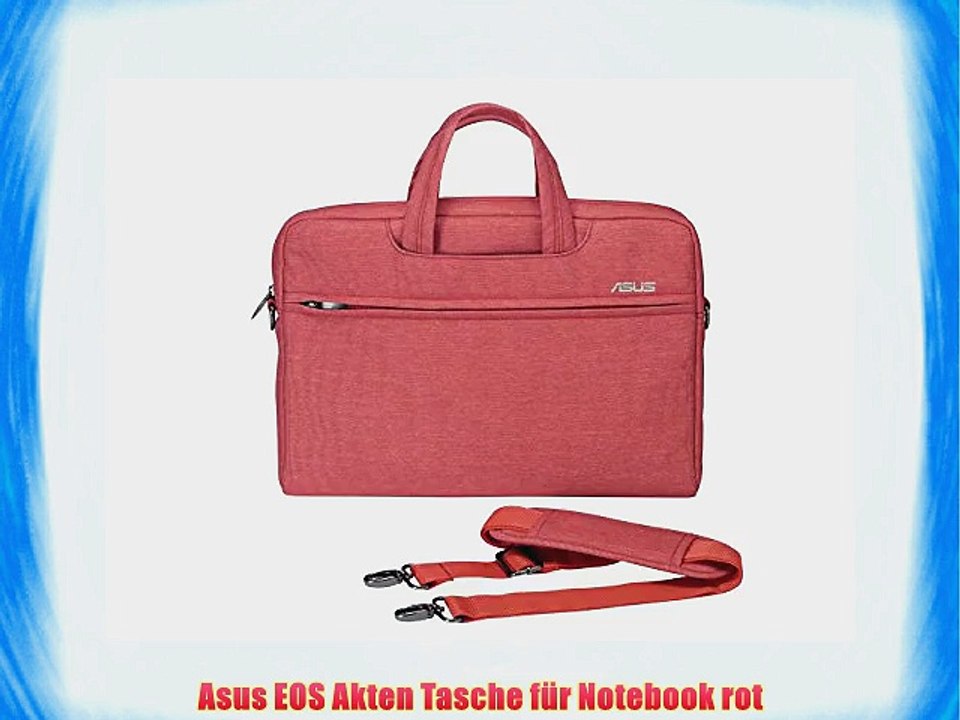 Asus EOS Akten Tasche f?r Notebook rot