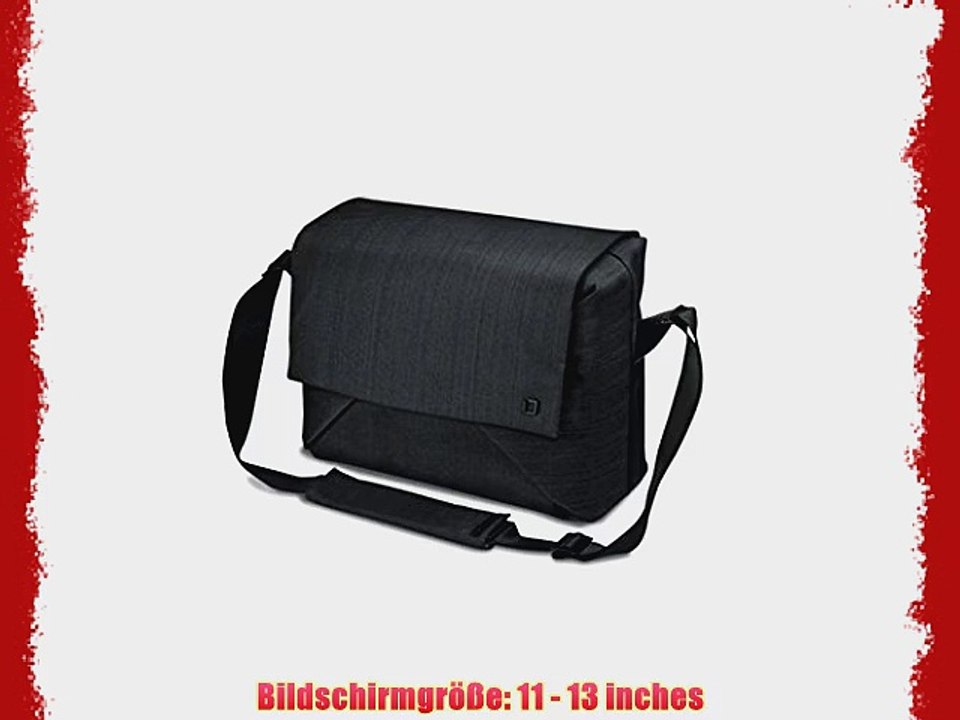 DICOTA Code Messenger 11-13 (f?r Notebooks bis 33 cm) Notebooktasche mit Tablet-Fach / schwarz
