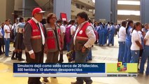 GRL MONITOREÓ COLEGIOS DE LA REGIÓN EN EL PRIMER SIMULACRO NACIONAL ESCOLAR DE SISMO Y HUAICOS