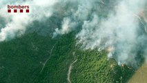 Incêndio ameaça 1.000 hectares na Catalunha