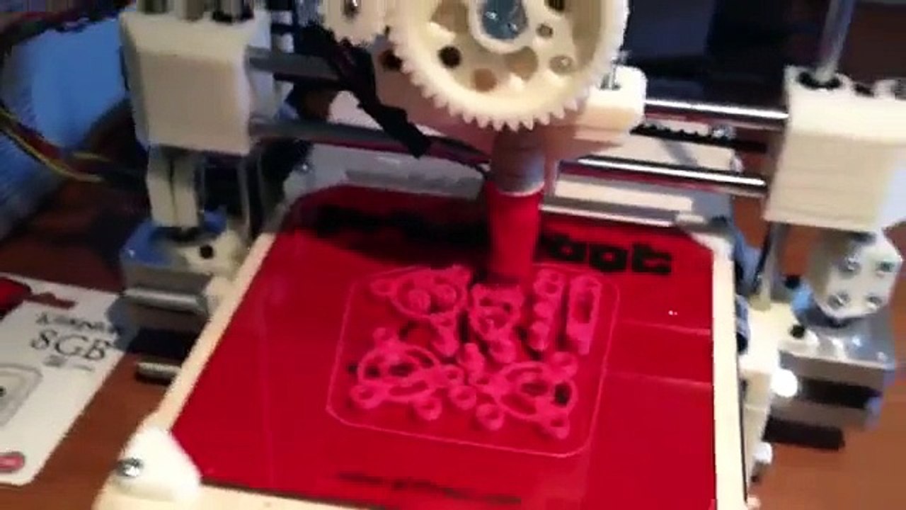 Planetary Gears On A Printrbot 3D Printer