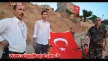 Teröre milletin yanıtı! Siirt'de bayraklar asıldı birlik beraberlik mesajı verildi