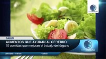 Conoce algunos alimentos que ayudan al funcionamiento del cerebro