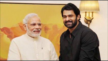 Prabhas Meet Modi Stills