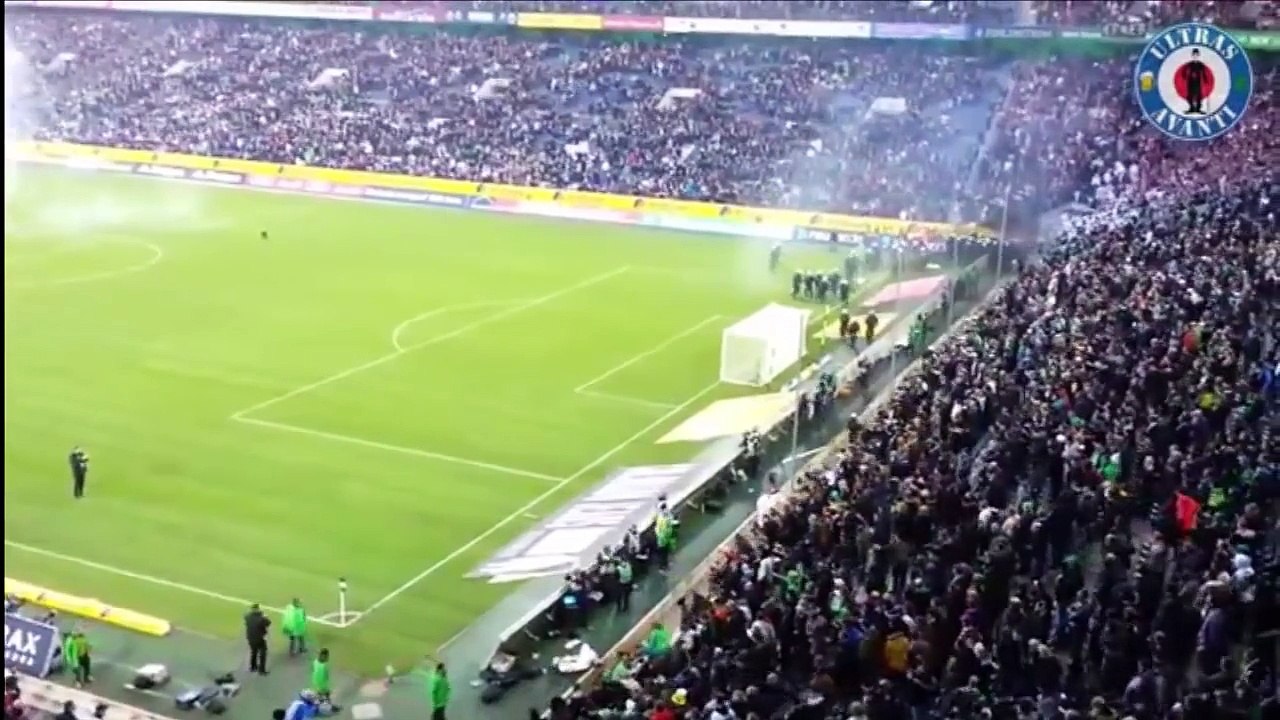 Full Video | Gladbach Platzsturm (Blocksturm der Kölner) | Borussia Mönchengladbach 1:0 1.FC Köln