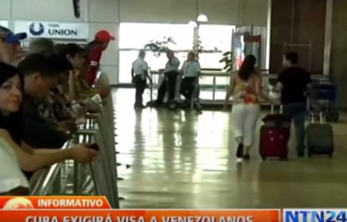Venezolanos tendrán que tramitar visa para entrar a Cuba a partir de esta semana